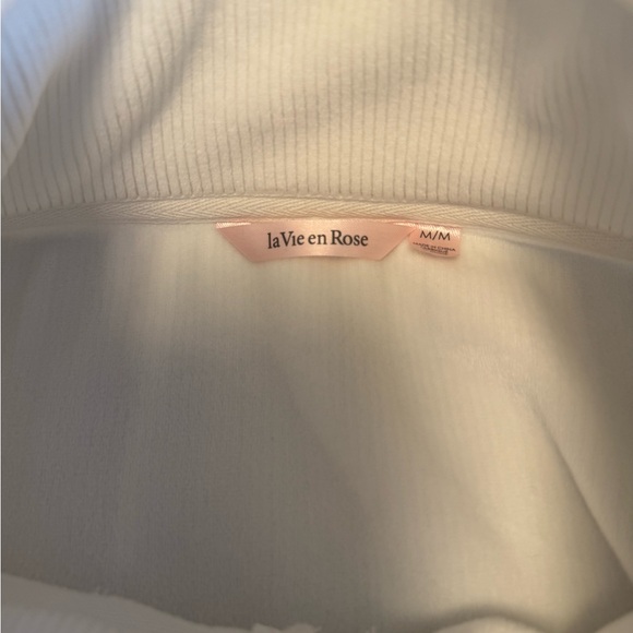 La Vie en Rose Heavy Ribbed Sweatshirt - White - Picture 5 of 10